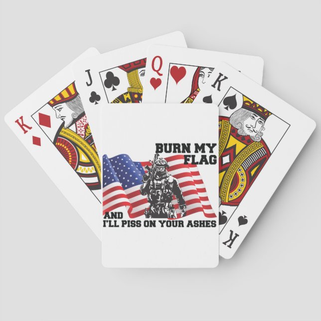 American Patriot  Playing Cards (Back)