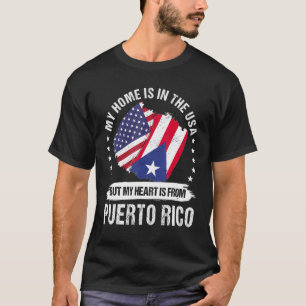 American Patriot Puerto Rico Flag America Puerto R T-Shirt
