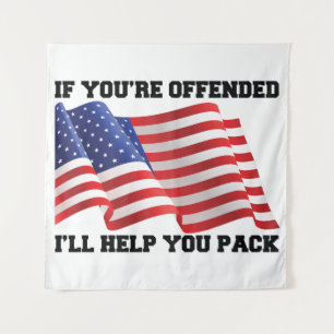 American patriot tapestry