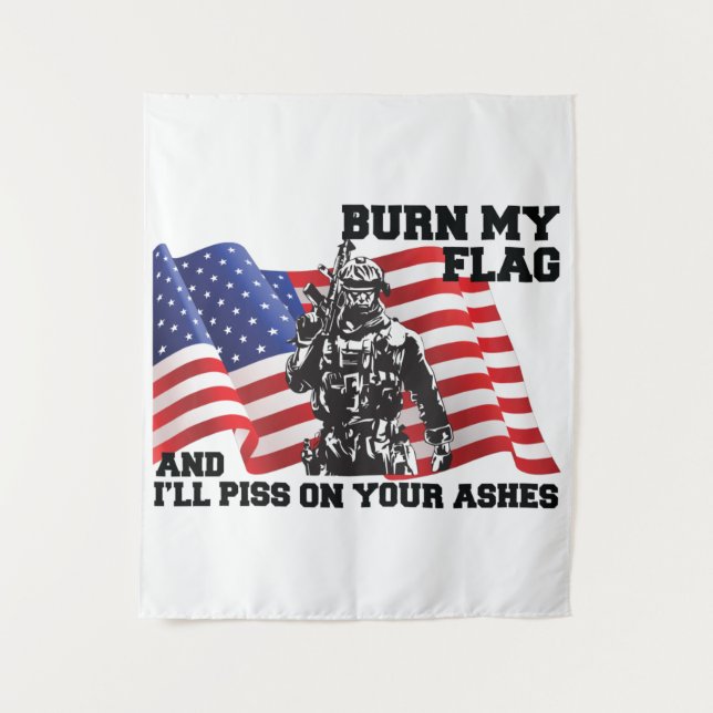 American Patriot  Tapestry (Front)