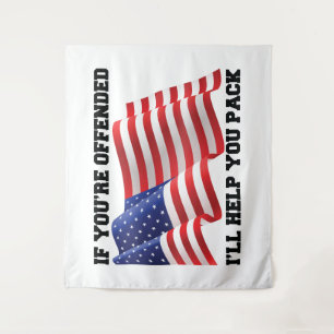 American patriot tapestry