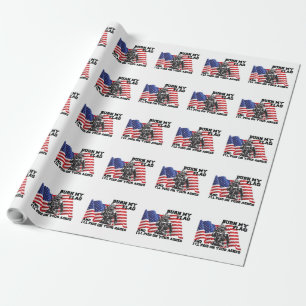 American Patriot Wrapping Paper