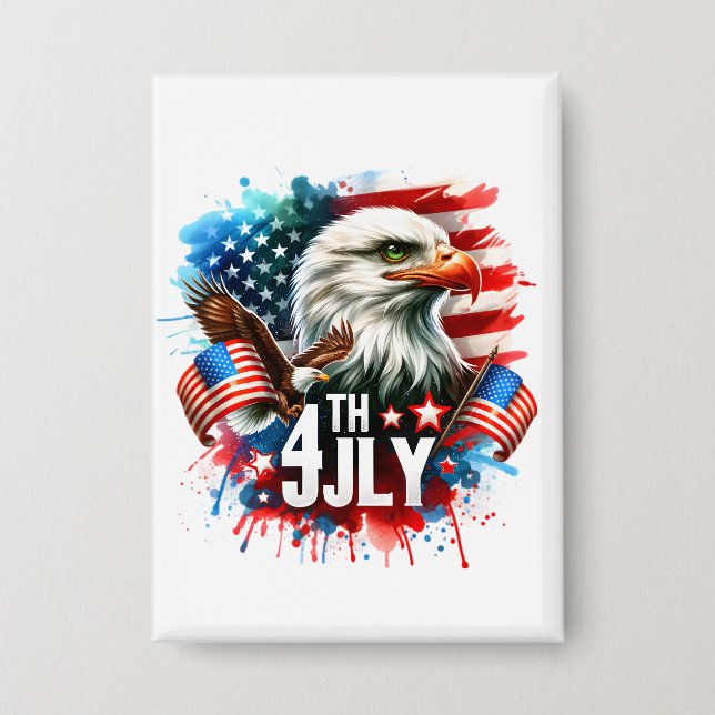 American Patriotic Eagle Sublimation-61905 (Front)