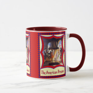 American patriotic, Liberty bell Mug