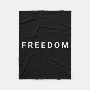 American Patriotic Minimal Design Dom Fleece Blanket