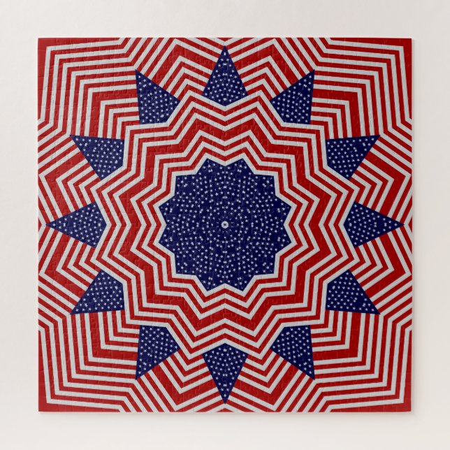 American Patriotic Puzzle (Vertical)
