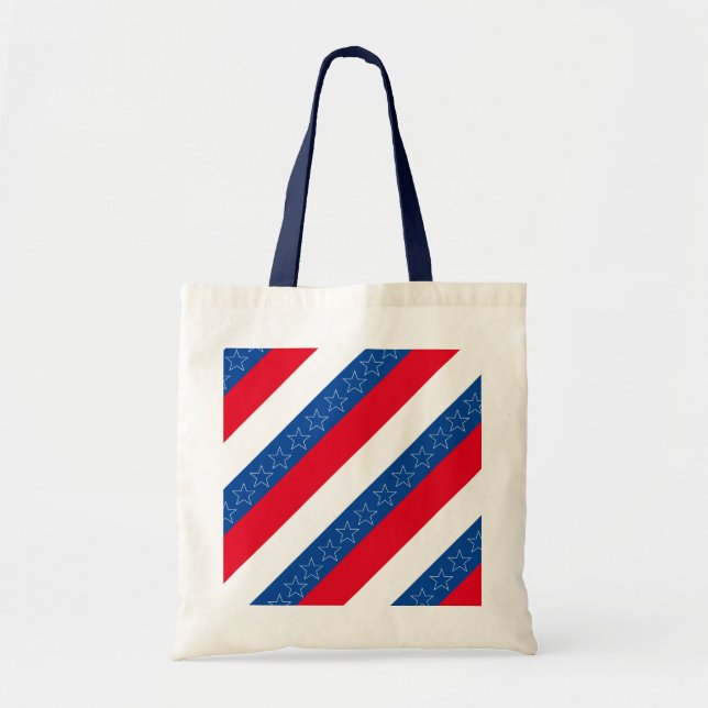 American patriotic tote bag (Front)