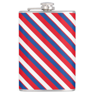 American patriotic Vinyl Wrapped Flask