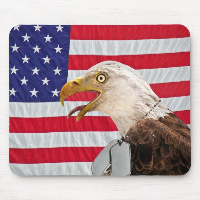 American Patriotism Mouse Pad (Front)