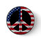 American Peace Button