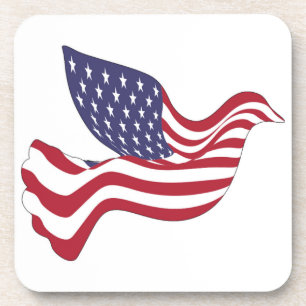 AMERICAN PEACE DOVE COASTER