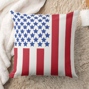 American Peace Flag American State National Cushion