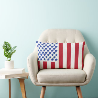 American Peace Flag American State National Lumbar Lumbar Cushion