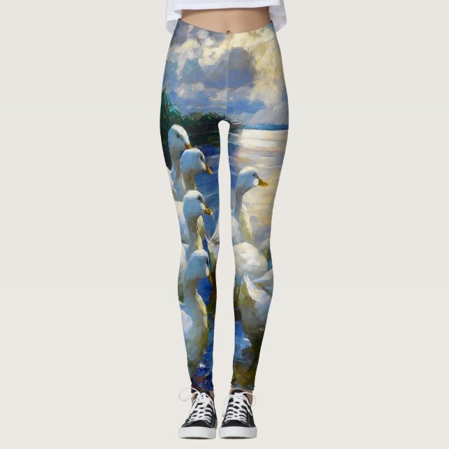 American Pekin Duck-2 Leggings (Front)