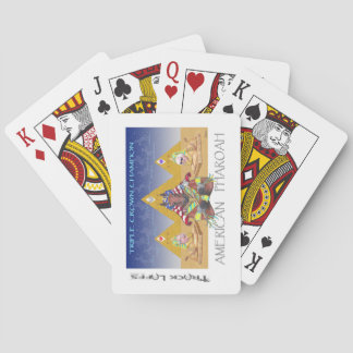 American Pharoah Triple Crown Playing Cards