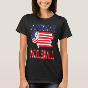 American Pickleball Motivational Pickleball Squads T-Shirt