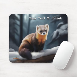 American Pine Marten Mouse Pad
