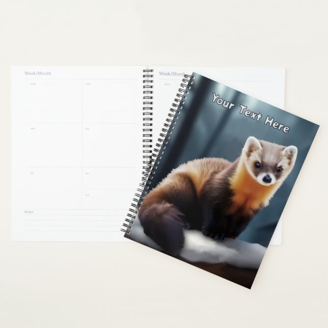 American Pine Marten Planner (Display)