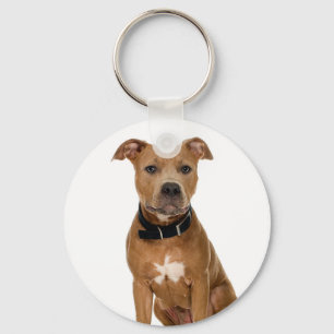 American Pit Bull Key Ring