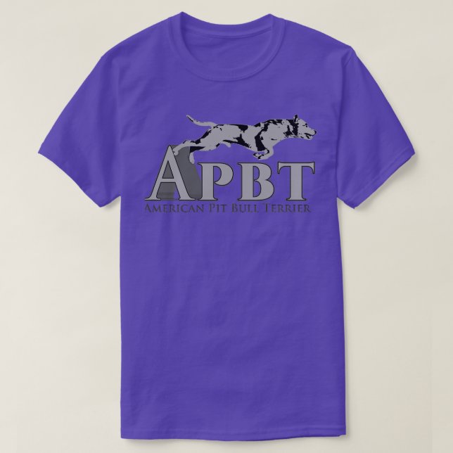 American Pit Bull Terrier 2  T-Shirt (Design Front)