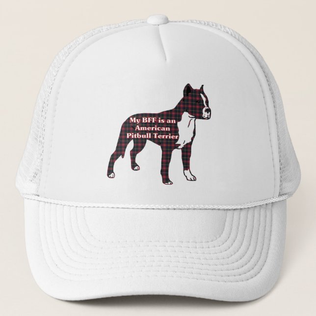 American Pit Bull Terrier BFF Hat (Front)
