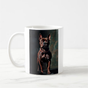 American pit bull terrier  coffee mug