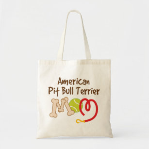 American Pit bull Terrier Dog Breed Mum Gift Tote Bag