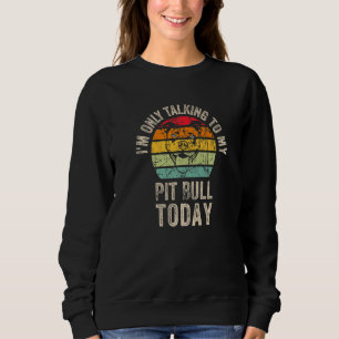 American Pit Bull Terrier dog owner design America Sweatshirt