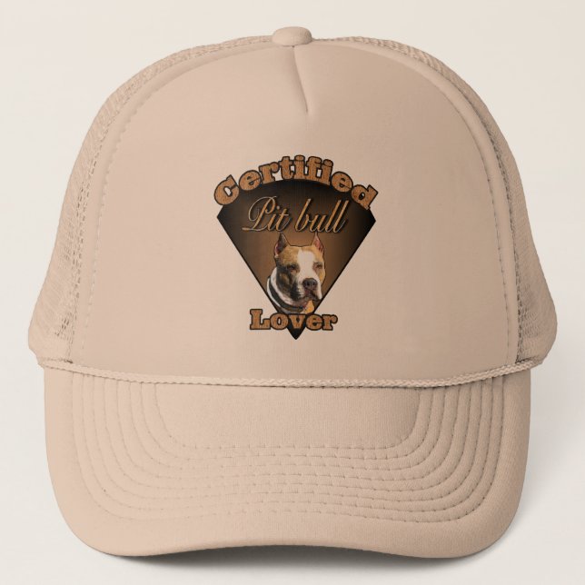 American Pit Bull Terrier Gifts Trucker Hat (Front)