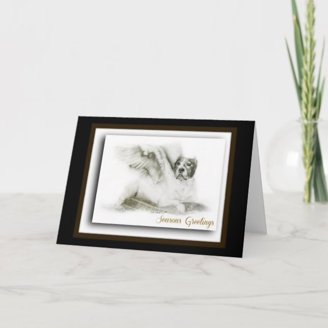 American Pit Bull Terrier Holiday Card (Front)