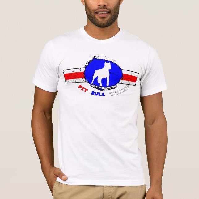American Pit Bull Terrier Men's T-shirt (Front)