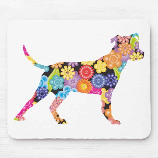 American Pit Bull Terrier Mouse Pad (Front)