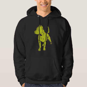 American Pit Bull Terrier Portrait Hoodie