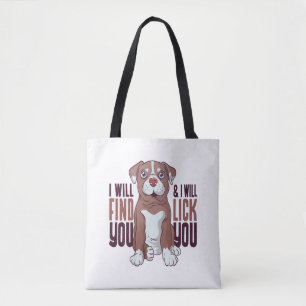 American Pit Bull Terrier Puppy Dog Tote Bag