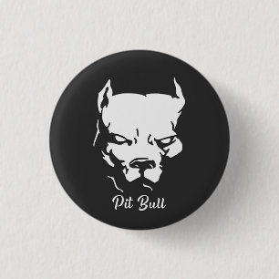 American Pit Bull Terrier T-Shirt 3 Cm Round Badge