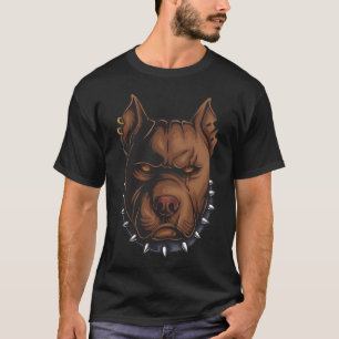 American Pitbull Head T-Shirt