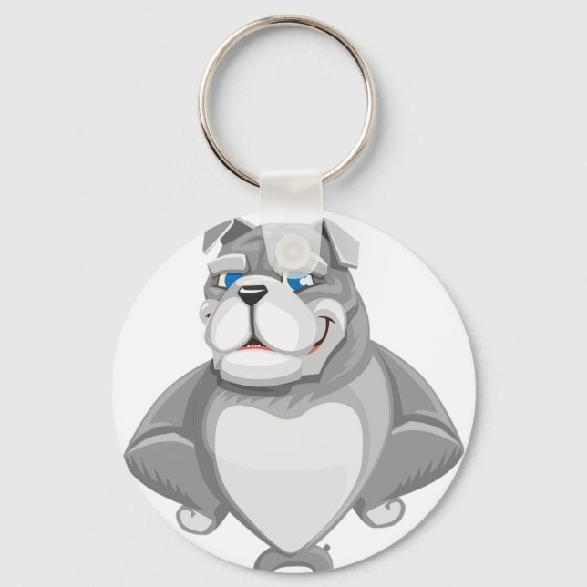 American pitbull key ring (Front)
