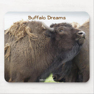American Plains Buffalo Bison Mousepad