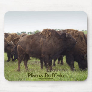 American Plains Buffalo Bison Mousepad
