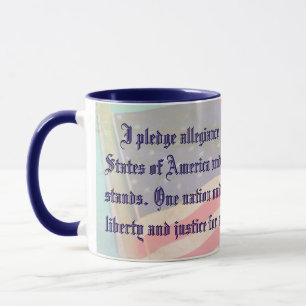 American Pledge of Allegiance Coffee Mug