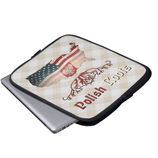 American Polish Roots Laptop Bag (Front Bottom)