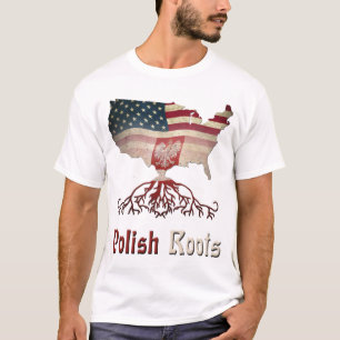 American Polish Roots Men's T-Shirt