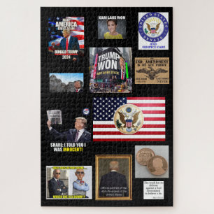 AMERICAN POLITICS GONE HAYWIRE 2 JIGSAW PUZZLE