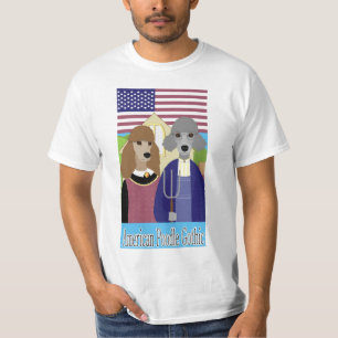 American Poodle Gothic T-Shirt