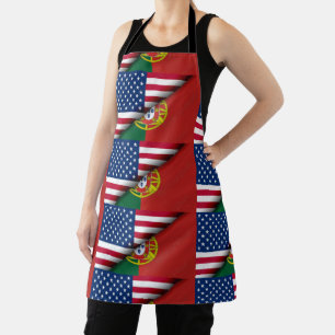 American Portuguese designs Apron