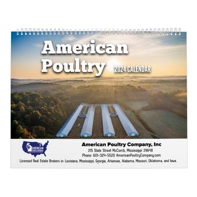 American Poultry Farmer Calendar (Cover)