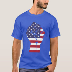 "American Power – Patriotic Fist of Unity" T-Shirt