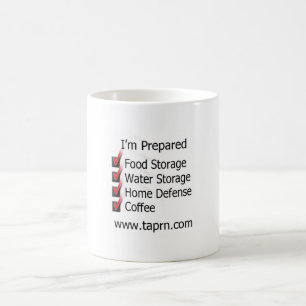 AMERICAN PREPPERS RADIO NET COFFEE CUP