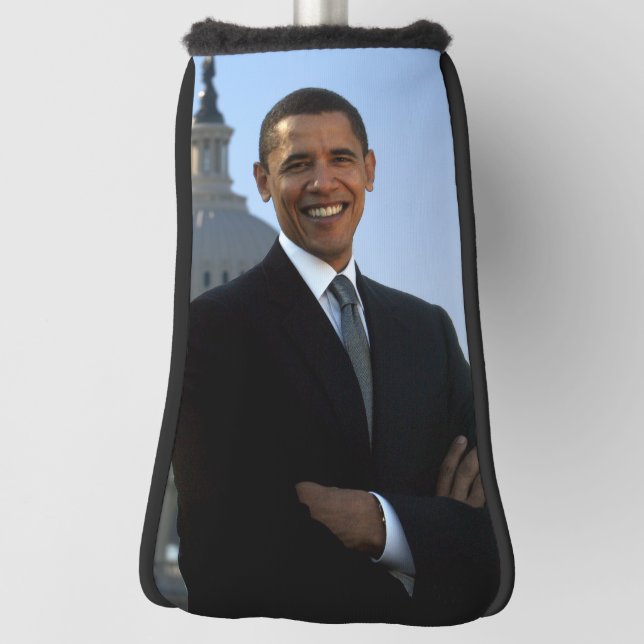 American President Barack Obama as US Senator  Golf Head Cover (Rotate 90)