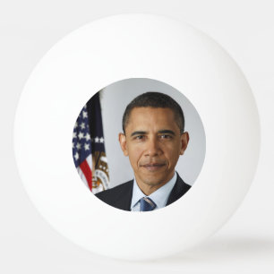 American President Barack Obama at White House  Ping Pong Ball